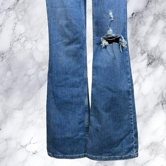 Free People Carmen Flare Jean - Vintage Indigo - Picture 6 of 11